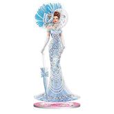 ARTopet DIY Diamond Desktop Ornament Special Shaped Crystal Flower Cross Diamond Art Painting Tabletop Ornaments Single Sided Diamond Home Decor