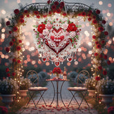 DIY Diamond Art Painting Valentine's Day Creative Design Acrylic Material Irregular Shape Home Decoration Hanging Ornament (Single-Sided Diamond)