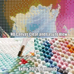 Valentines Day Goblin Diamond Kits for Adults Beginner, Diamond Art Painting Kits DIY Full Round Drill 5D Dots Painting Gem Arts Crafts for Home Decor 12x12in